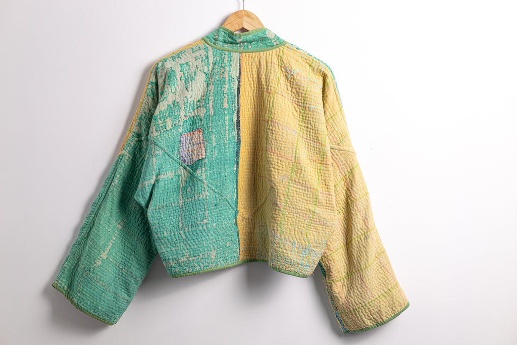 Diya Cropped Jacket - Light AJ25