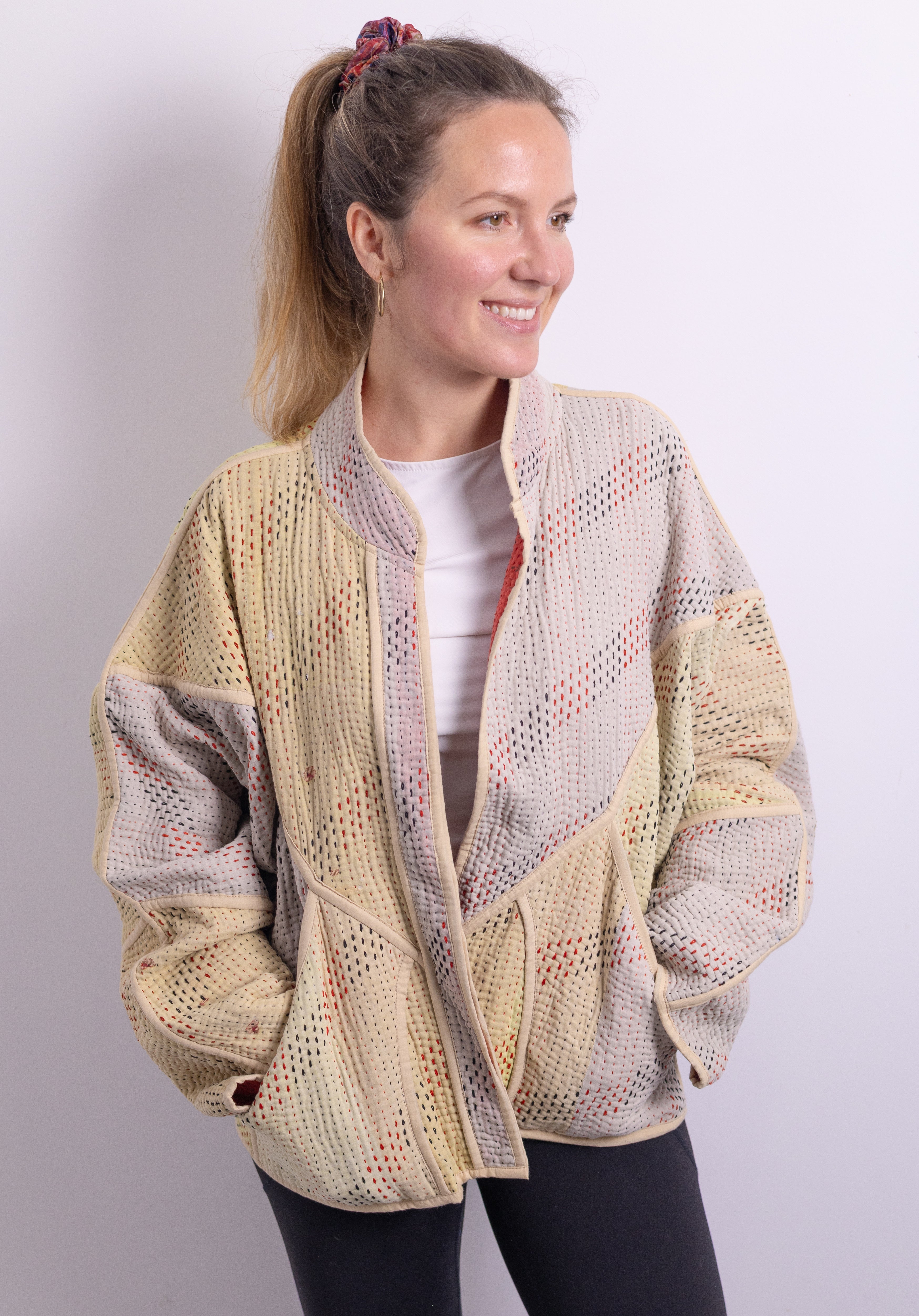 Amara Long Jacket - Light AJ17