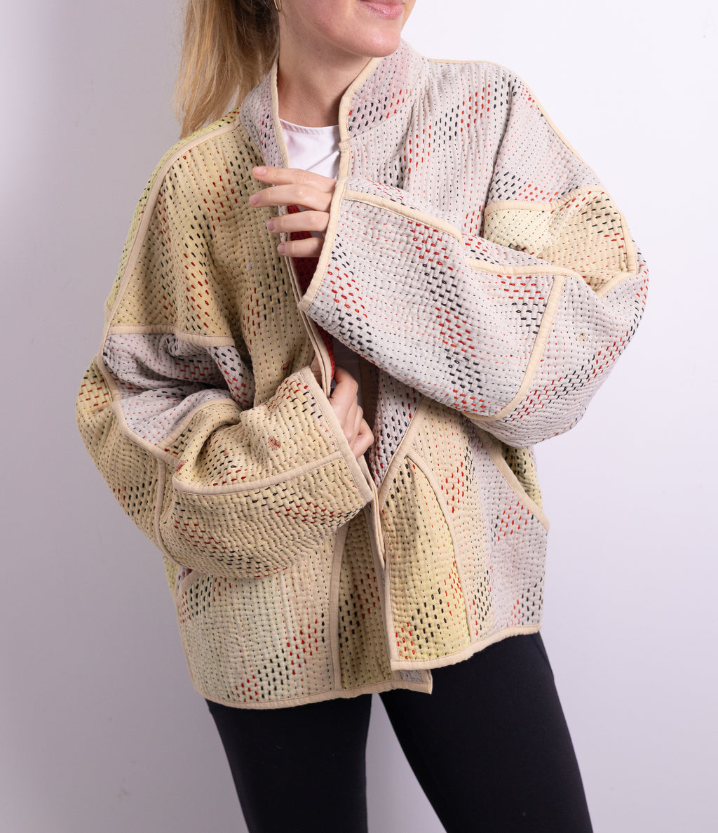 Amara Long Jacket - Light AJ17