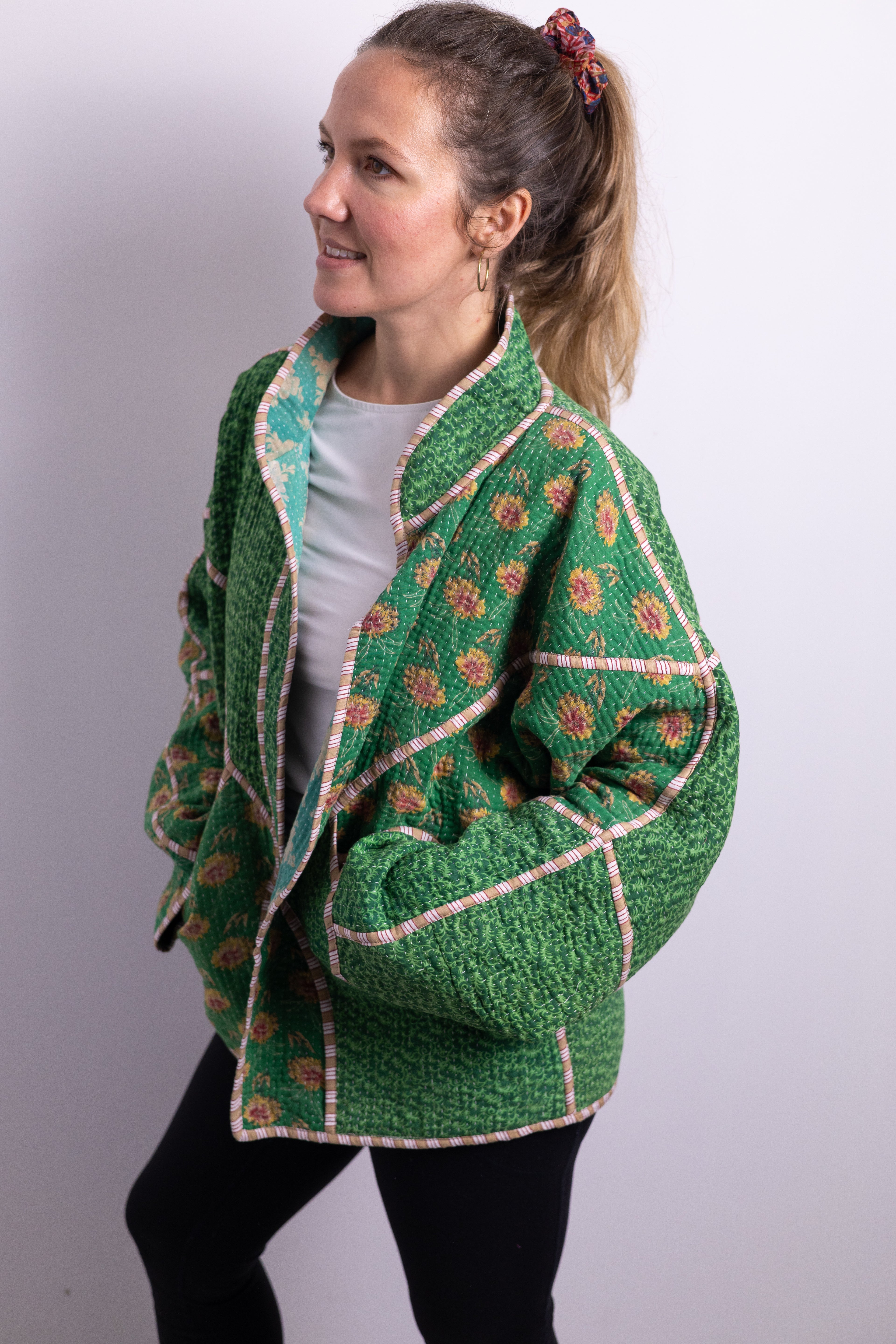 Amara Long Jacket - light AJ15
